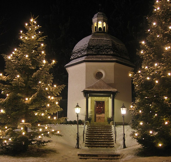 Chapel in Oberndorf on the site where the song was first performed