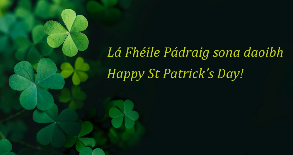 Happy St Patrick's Day